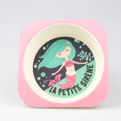 ASSIETTE ENFANT LA PETITE SIRÈNE 14.5x14.5x4cm
